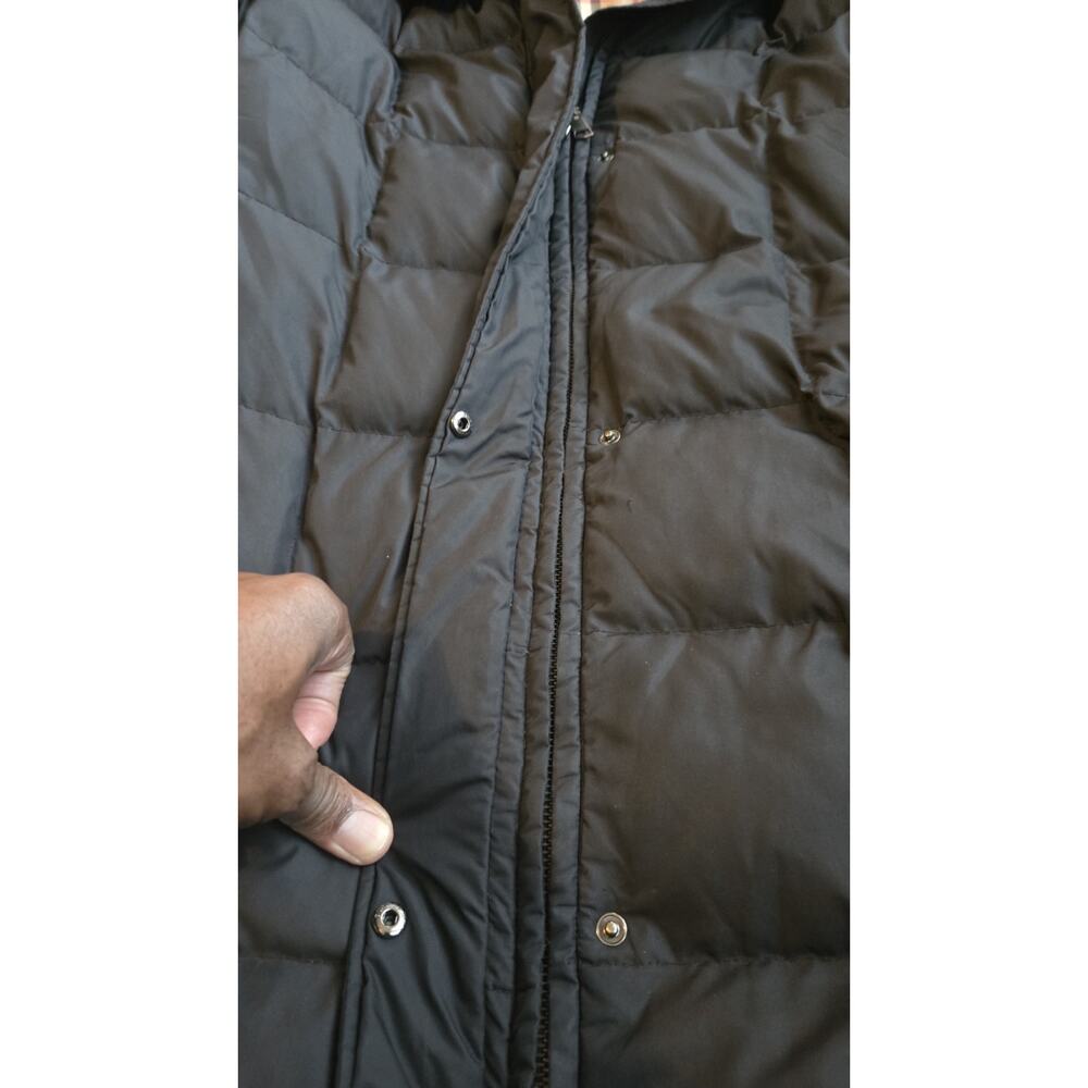 Burberry Women's Puffer Trench Coat W/Removable Hood Size L - Picture 6 of 10